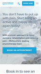 Mobile Screenshot of platinumphysio.com.au